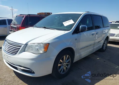 2014 Chrysler Town & Country Touring-L 30Th Anniversary from USA, damaged, VIN 2C4RC1CG6ER467451
